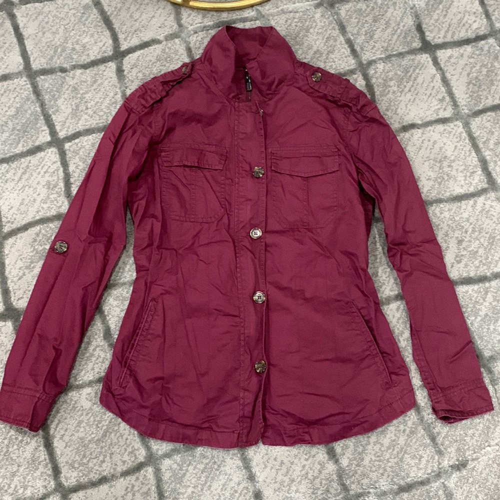 Burgundy Size S jacket